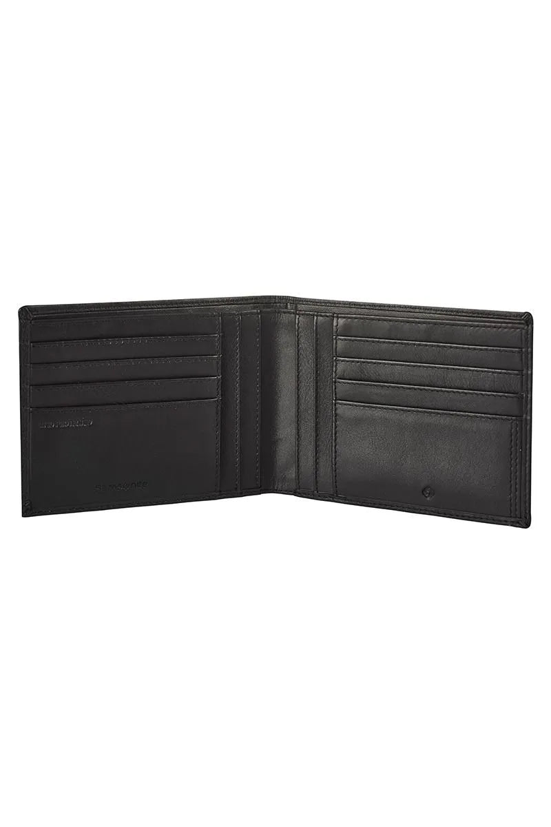 Samsonite Attack 2 SLG Men's Black Leather Wallet