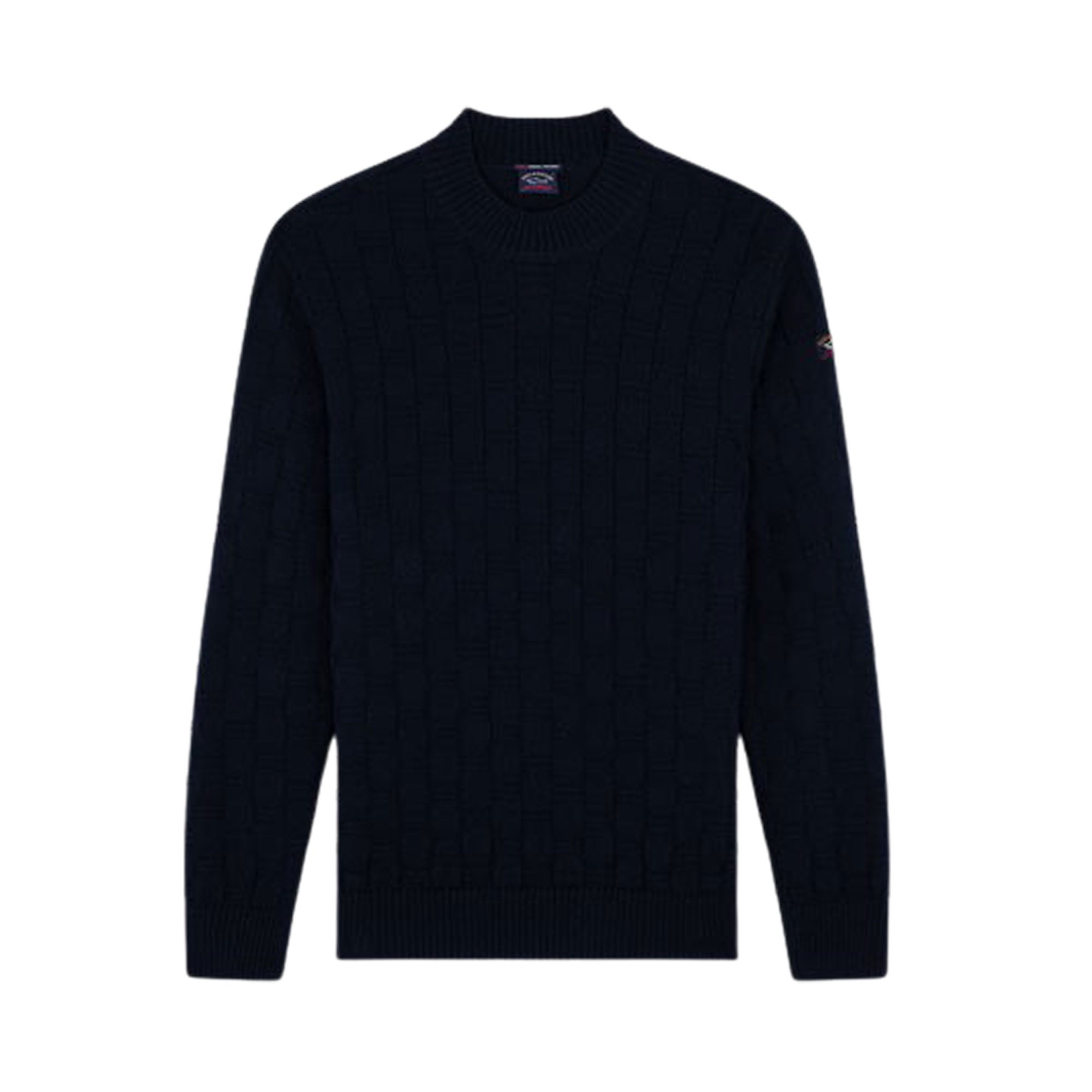 Paul & Shark Men's Blue Wool Jacquard Crewneck Sweater | All Clothing | FYFL | GCC | Men | Mens | Mens Fashion | Ramadan24 | Sweater | Sweaters and Cardigans | Sweaters and Jackets Paul & Shark Men's Blue Wool Jacquard Crewneck Sweater | All Clothing | FYFL | GCC | Men | Mens | Mens Fashion | Ramadan24 | Sweater | Sweaters and Cardigans | Sweaters and Jackets