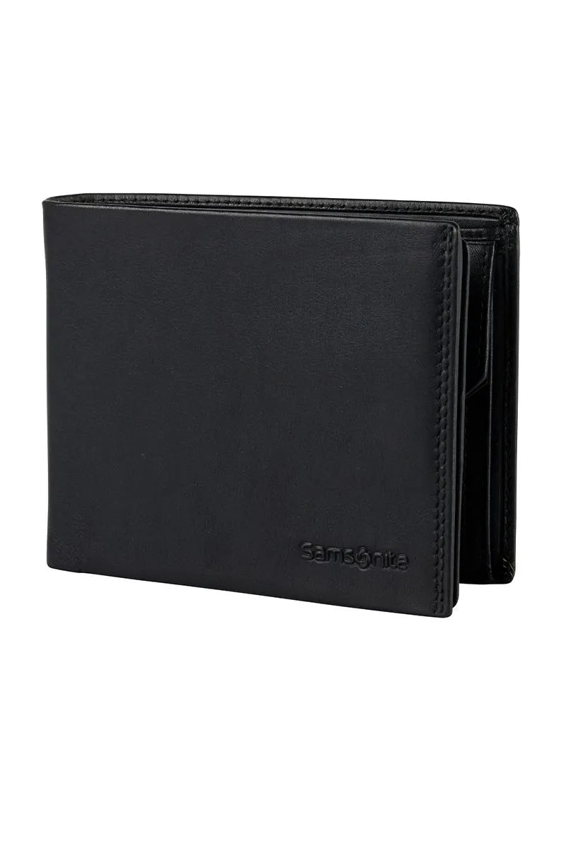 Samsonite Attack 2 SLG Men's Black Leather Wallet