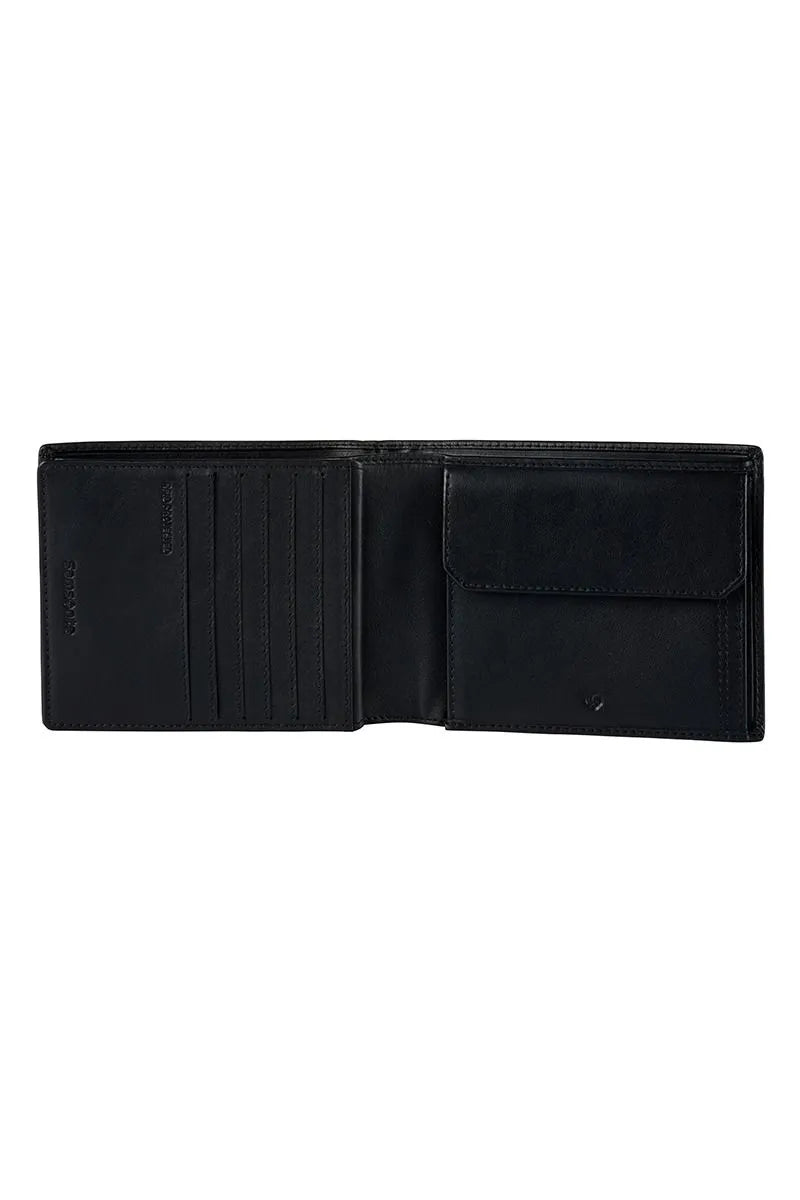 Samsonite Attack 2 SLG Men's Black Leather Wallet