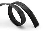 Samsonite AAMIR II Bizctr Black Leather Formal Belt with Metal Buckle