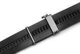 Samsonite AAMIR II Casual Matt Auto Flower Black Leather Belt