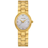 Police Urban Ladies White MOP Dial and Gold Stainless Steel Bracelet Watch