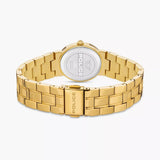 Police Urban Ladies White MOP Dial and Gold Stainless Steel Bracelet Watch