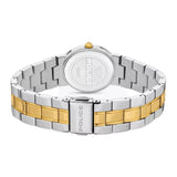Police Urban Ladies White Mother-of-Pearl Dial and Silver & Gold Stainless Steel Bracelet Watch