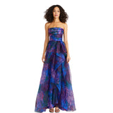 Theia Women's Twilight Wisteria Long Dress