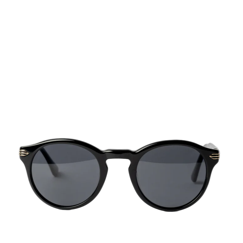 VAYO Classic Round Polarized Sunglasses – Black | All Accessories | Men | Men Sunglasses | Mens