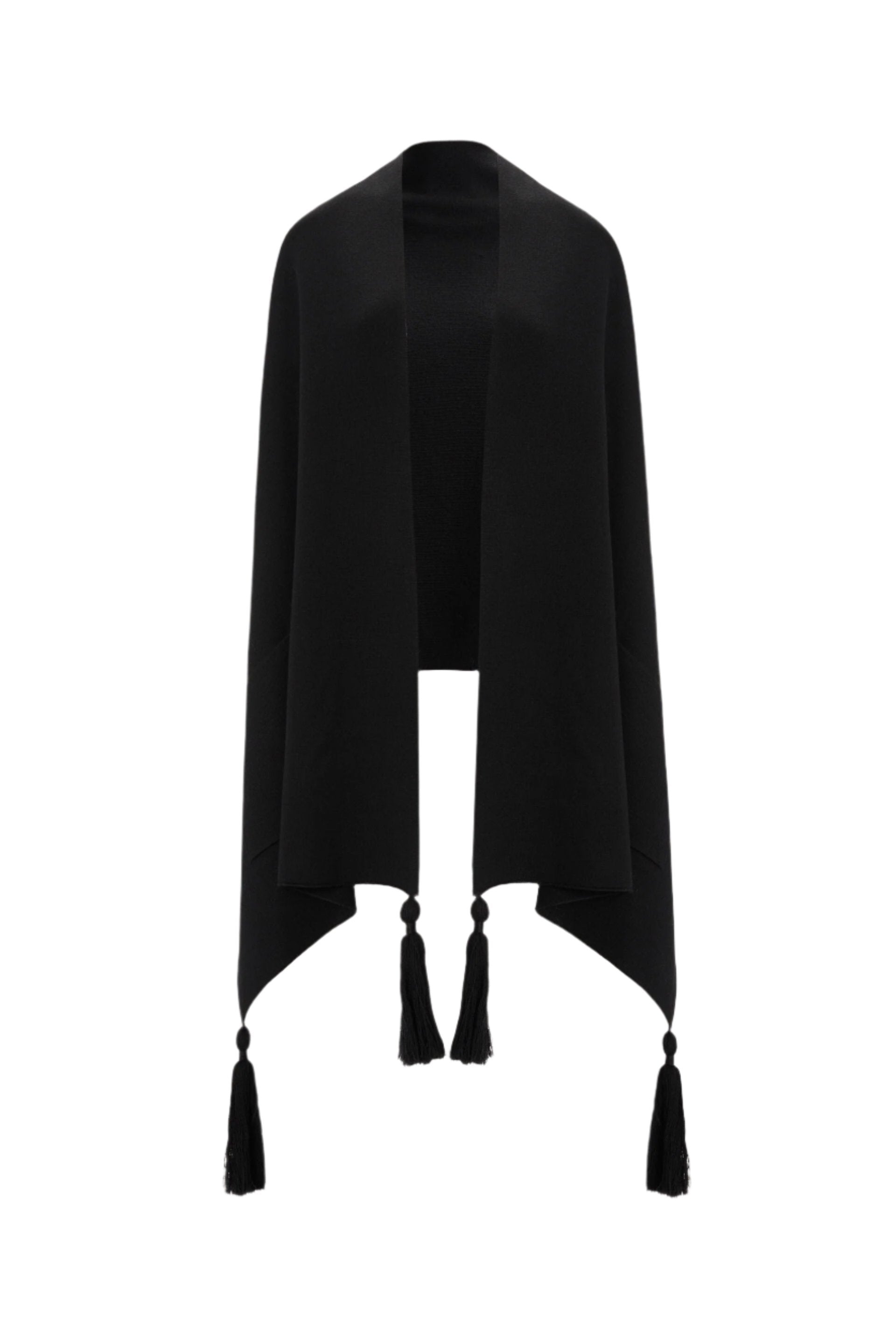 Luisa Spagnoli MERIDI Ladies Black Knit Shawl with Tassels | GCC | Ladies Scarf | Scarf | Scarves | Women | Women All Clothing | Women Knitwear | Women Knitwear & sweater | Womenall Accessories Scarves | Womens | Womens Fashion Luisa Spagnoli MERIDI Ladies Black Knit Shawl with Tassels | GCC | Ladies Scarf | Scarf | Scarves | Women | Women All Clothing | Women Knitwear | Women Knitwear & sweater | Womenall Accessories Scarves | Womens | Womens Fashion