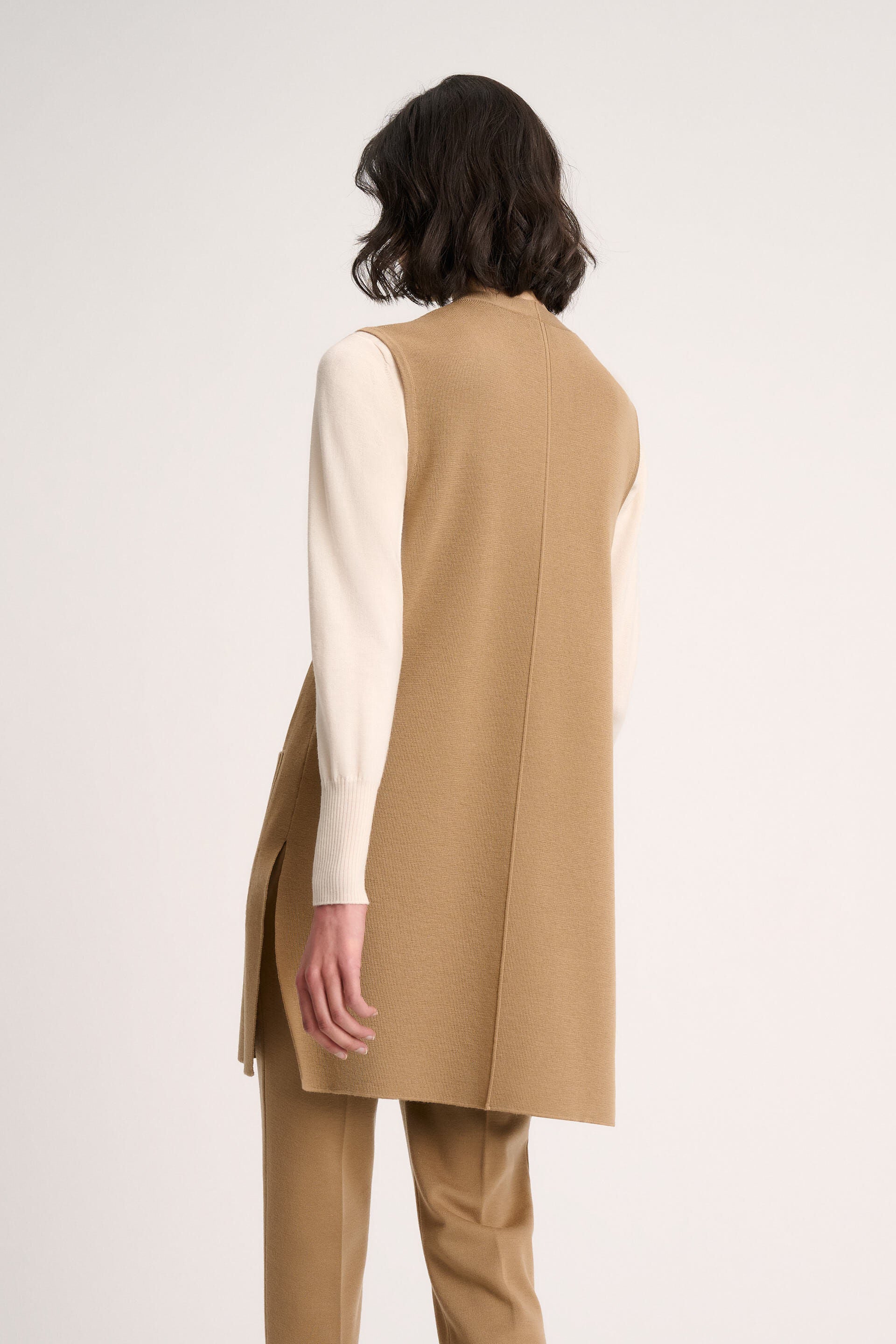 Luisa Spagnoli Menna Ladies Knit Vest | Cardigan | GCC | Women | Women All Clothing | Women Knitwear & sweater | Womens | Womens Fashion Luisa Spagnoli Menna Ladies Knit Vest | Cardigan | GCC | Women | Women All Clothing | Women Knitwear & sweater | Womens | Womens Fashion