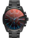 Diesel Mega Chief Men's Black Watch