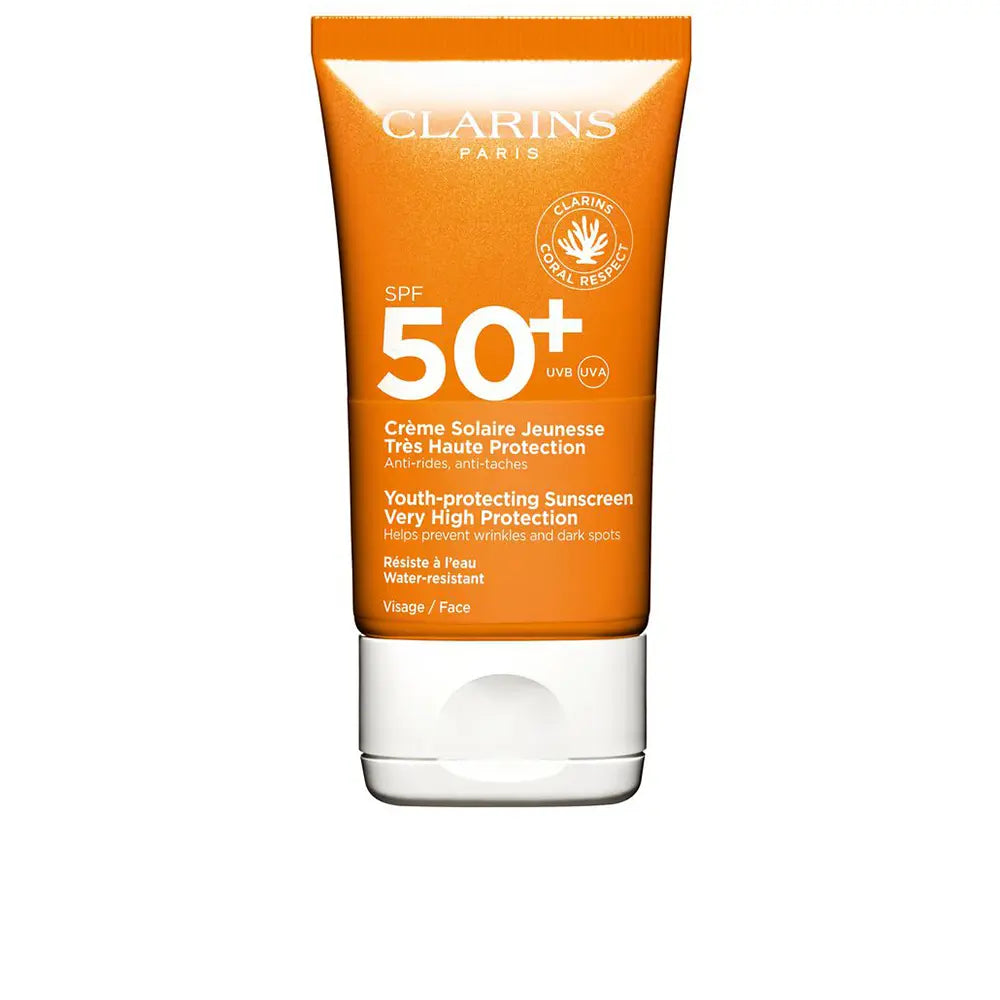 Clarins Youth-protecting Sunscreen Face Cream Very High Protection SPF50 | Beauty | Beauty Selfcare | Beauty Selfcare Skincare | Selfcare Clarins Youth-protecting Sunscreen Face Cream Very High Protection SPF50 | Beauty | Beauty Selfcare | Beauty Selfcare Skincare | Selfcare