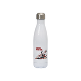 81 Official Water Bottle " LEGENDS NEVER FADE " Featuring Artwork  inspired by Qatar’s Football Journey