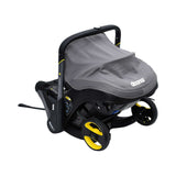 Doona Kids Babies Grey & Black 2in1 Stroller/Car Seat with Travel Bag