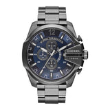 DieseI Mega Chief Men's Blue Dial Gray Watch