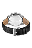 Cerruti 1881 Turchino Gents Red Dial Black Leather Strap Watch