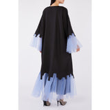 Aquillora Women's Coal Black Abaya