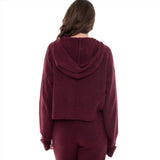 Calvin Klein Women's Red Long Sleeve Hoodie