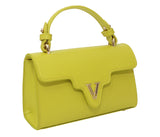 Ventulus Women's Yellow Midi Euros Crossbody Bag