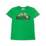 Moschino Kids Teddy Bear Logo T-Shirt