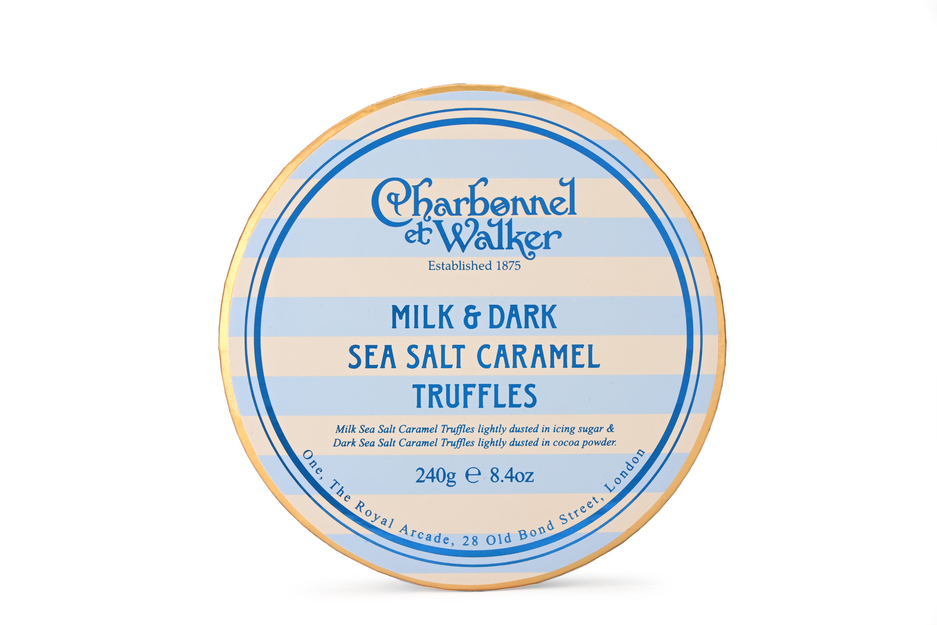 Charbonnel et Walker Milk  Dark Sea Salt Caramel Truffles 240g