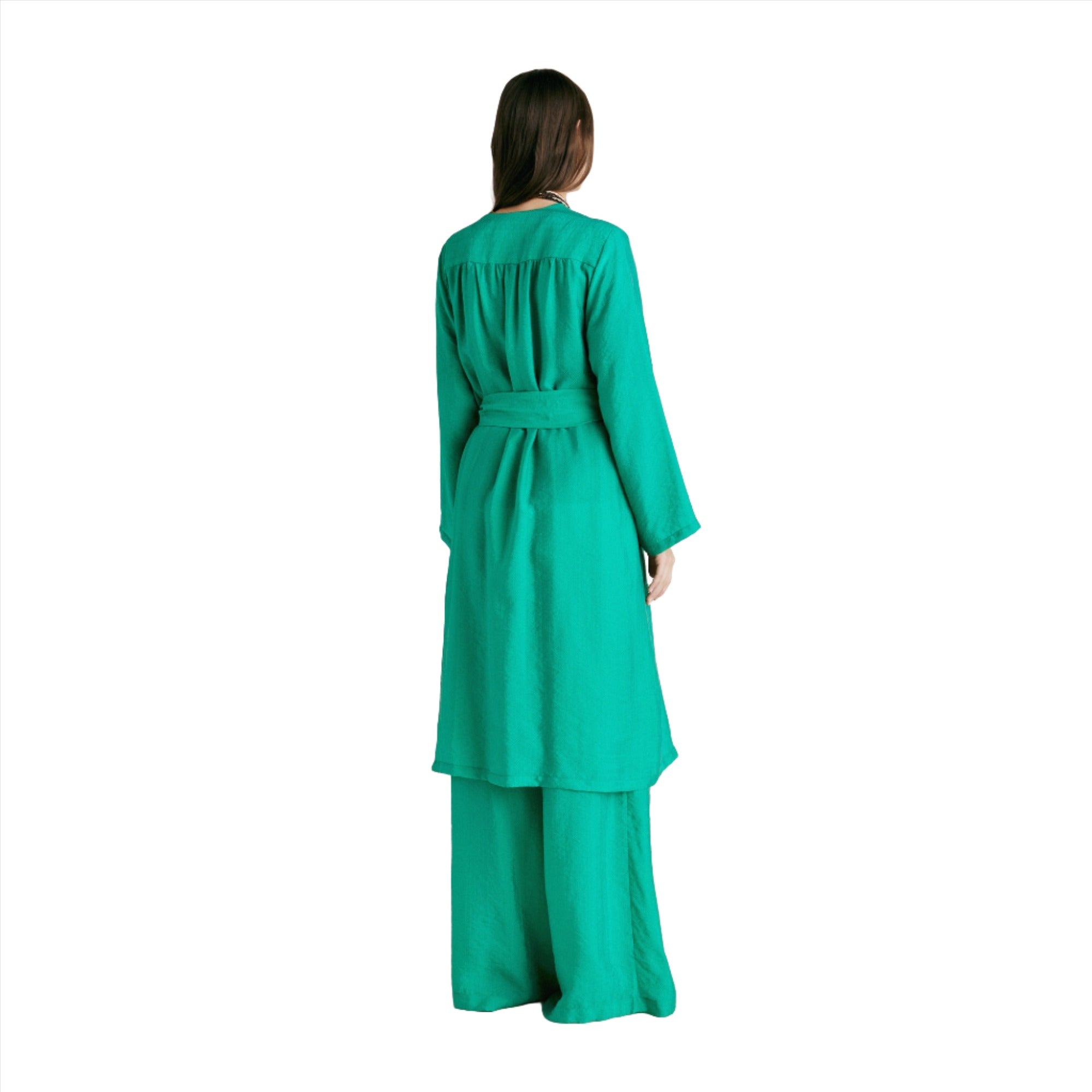 Momoni Women's Serena Emerald Green Coat In Jacquard Cupro | Clothing | Coats & Jackets | FYFL | GCC | Women | Women All Clothing | Women All Clothing Coats & Jackets | Womens | Womens Fashion Momoni Women's Serena Emerald Green Coat In Jacquard Cupro | Clothing | Coats & Jackets | FYFL | GCC | Women | Women All Clothing | Women All Clothing Coats & Jackets | Womens | Womens Fashion