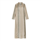 Momoni Women's Alogusta Sand Multi-color in Silk Twill