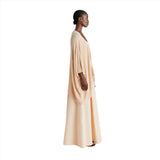 Momoni Women's Divina Powder Pink Lurex Ribbed Cardigan