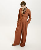 Momoni Aspen Ladies Pants Almond Acetate-Silk