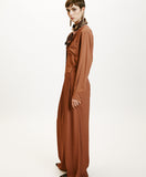 Momoni Aspen Ladies Pants Almond Acetate-Silk