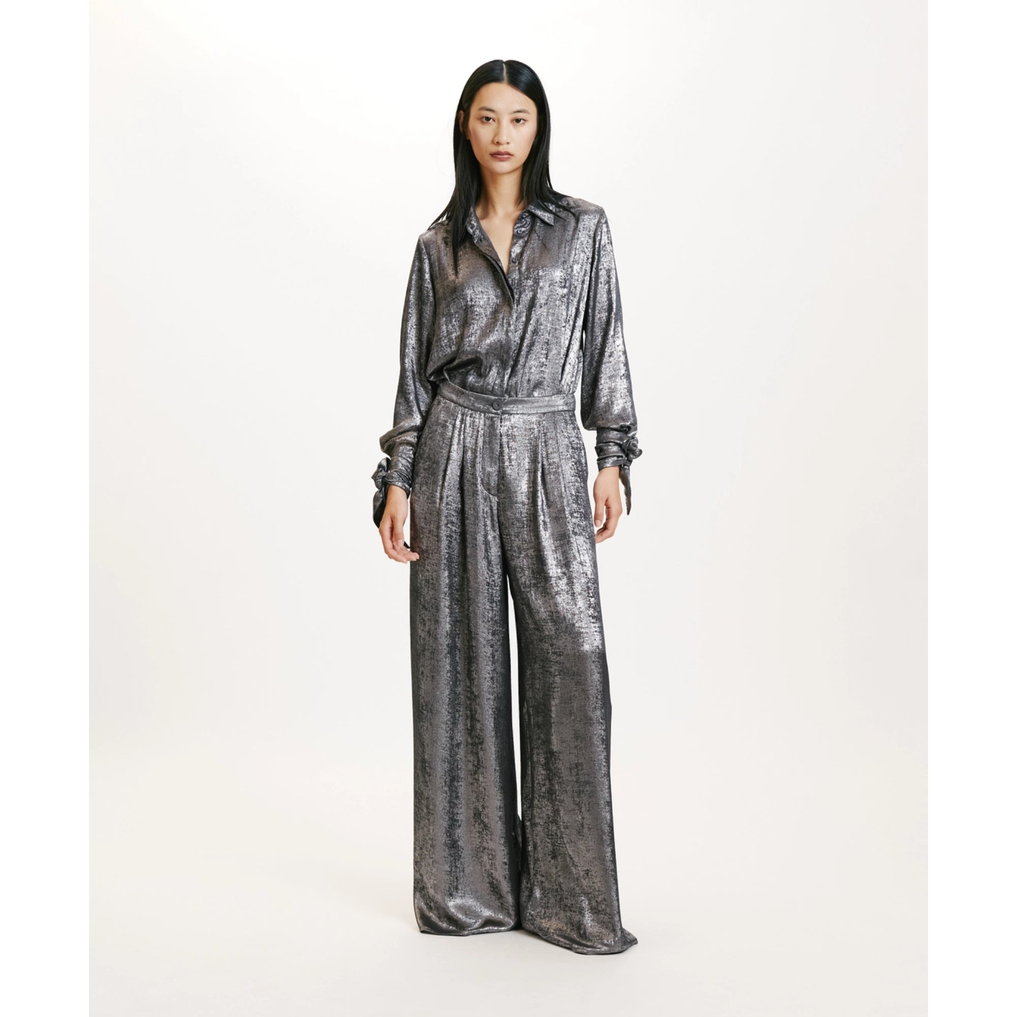 Momoni Women's Patrice Pants in Fluid Laminated Fabric | GCC | Trouser | Trousers | Winter 2024 | Women | Women All Clothing | Women All Clothing Trousers | Women All Clothing Trousers Tailoring | Womens | Womens Fashion Momoni Women's Patrice Pants in Fluid Laminated Fabric | GCC | Trouser | Trousers | Winter 2024 | Women | Women All Clothing | Women All Clothing Trousers | Women All Clothing Trousers Tailoring | Womens | Womens Fashion