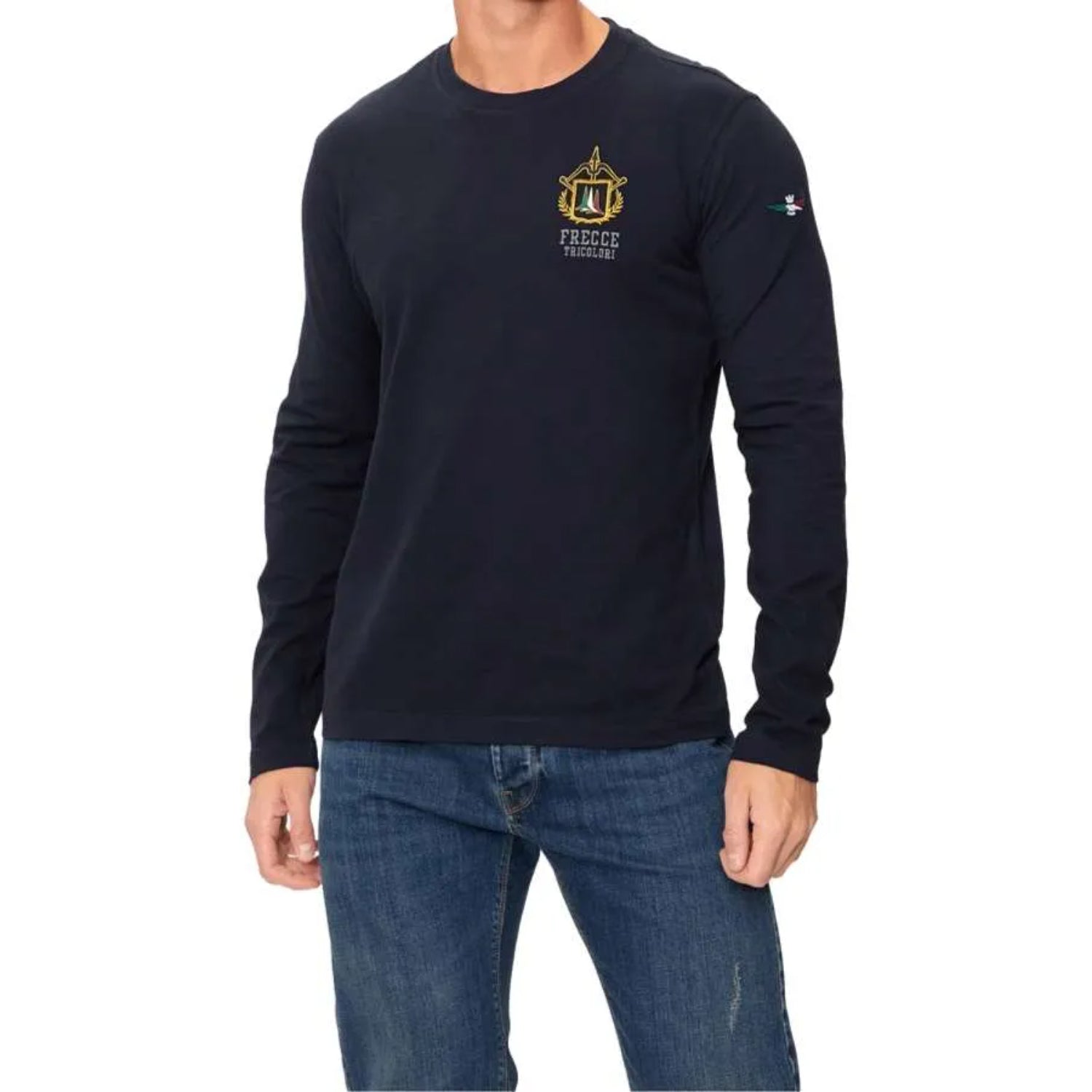 Aeronautica Militare Men's Dark Blue Long Sleeve T-shirt | All Clothing | GCC | Men | Mens | Mens Fashion | Tops & T-Shirts Aeronautica Militare Men's Dark Blue Long Sleeve T-shirt | All Clothing | GCC | Men | Mens | Mens Fashion | Tops & T-Shirts