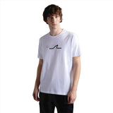 Paul & Shark Men's Cotton Jersey T-shirt with Embroidery and Print