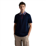 Paul & Shark Men's Cotton Pique Polo Shirt with Reflex Print