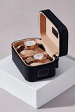Samsonite MYLES Black Leather Watch Box (2pcs)