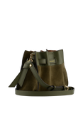 Pourchet Suede leather nano shoulder/crossbody