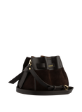 Pourchet Suede leather nano shoulder/crossbody