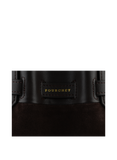 Pourchet Suede leather XS nano satchel bag