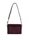Pourchet Suede Leather Flap Shoulder Bag