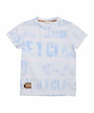 Alviero Martini Kids Boy's Blue Geo T-Shirt