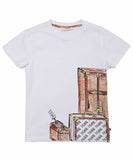 Alviero Martini Kids Boy's White T-Shirt