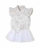 Alviero Martini Kids Girl's White Set Dress