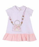 Alviero Martini Kids Girl's White & Pink Dress