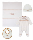 Alviero Martini Kids New Born Milk Set Sleepsuit