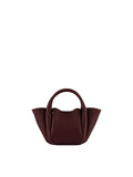 Pourhet Cowhide leather small size crossbody