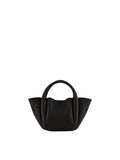 Pourhet Cowhide leather small size crossbody
