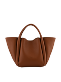 Pourchet Cowhide leather satchel bag
