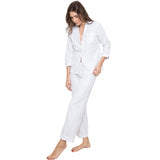 Cottonreal Women's CRP Superfine Shadow Stripe Pyjama Set