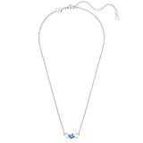 Swarovski Mesmera Pendant Mixed Cuts Blue Rhodium Plated