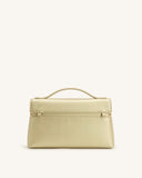 JW PEI Thea Structured Top Handle Bag with Textured Fabric