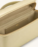 JW PEI Thea Structured Top Handle Bag with Textured Fabric